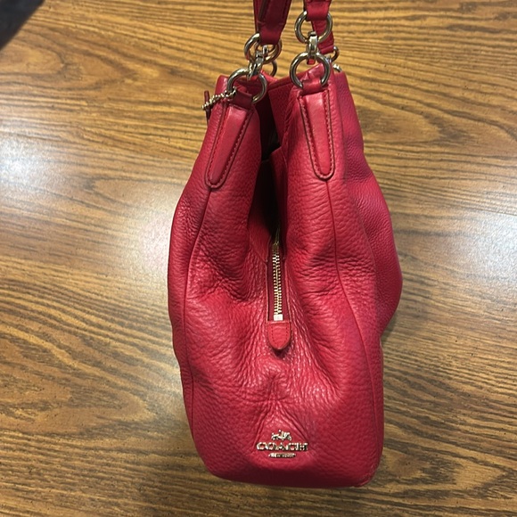 Coach Madison Phoebe F35723 Pebbled Shoulder Bag - Picture 4 of 16